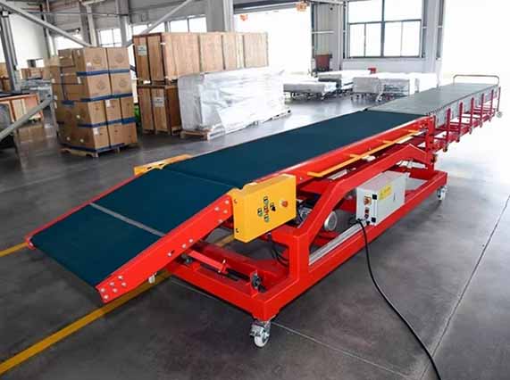 伸縮式皮帶輸送機